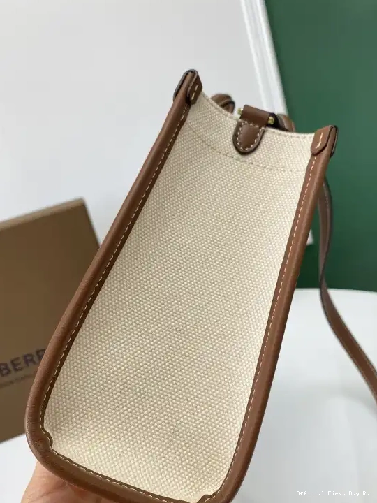 Official FirstBag Ru BURBERRY TOTE Mini Freya 0528